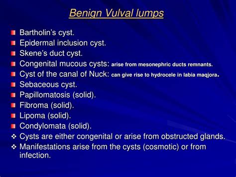 PPT - Vulval & Vaginal lesions PowerPoint Presentation - ID:4470581