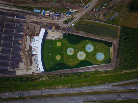 Topgolf Jacksonville Progress at the Town Center