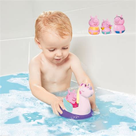 Toomies Peppa Pig Bath Toys Set