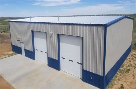 40x56x18 Metal Shop Building In Colorado - Titan Steel Structures