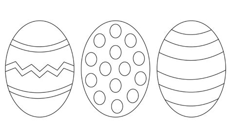 Free Easter Egg Template (+ 8 Easy Crafts!) | The Craft-at-Home Family