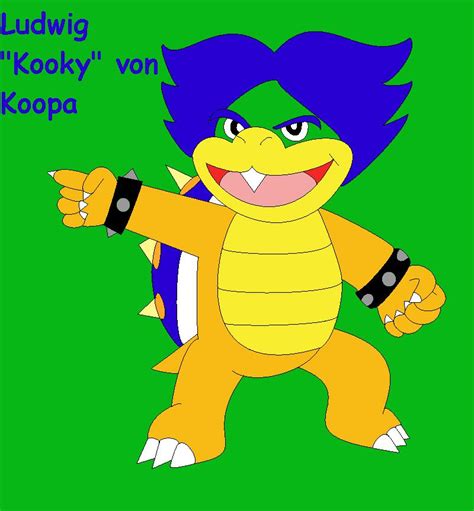 Ludwig "Kooky" von Koopa by Crash-N-Cortex on deviantART