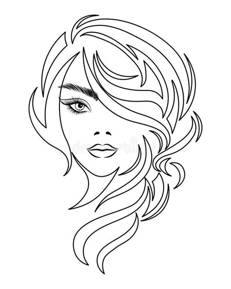 Discover more than 65 long hair girl sketch - seven.edu.vn