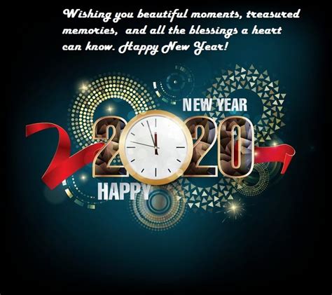 Happy New Year 2020 Wishes Images, Status, Quotes, HNY 2020 SMS Text ...