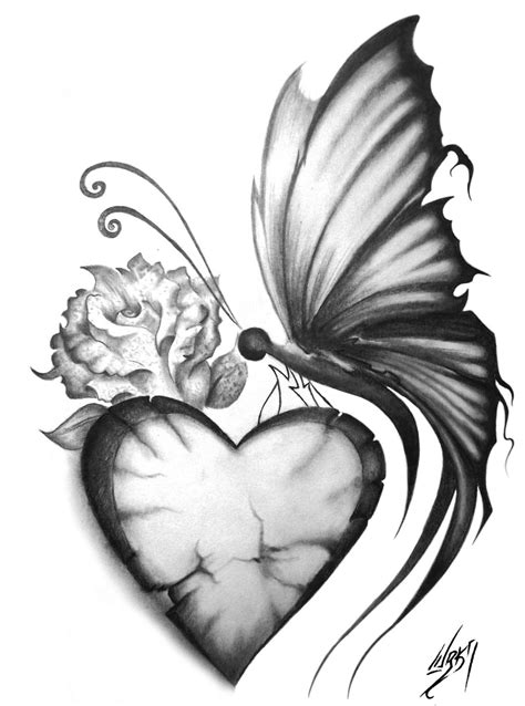 Butterfly Pencil Drawing at GetDrawings | Free download