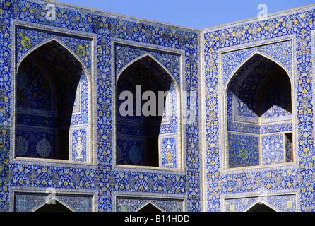 geography / travel, Iran, Esfahan, mosques, Masdjid-e Imam Mosque, exterior view, inner court ...