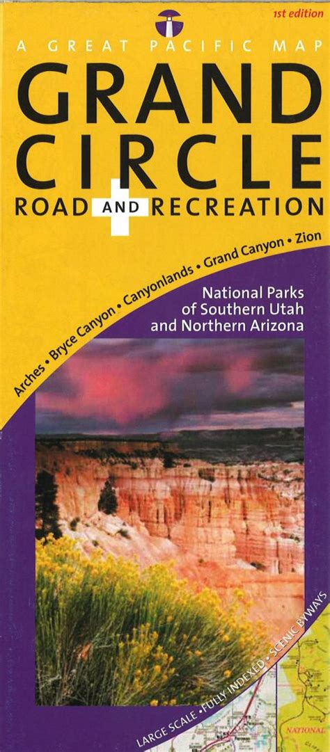 Cover of Utah's Grand Circle Road & Recreation Map: National Parks of ...