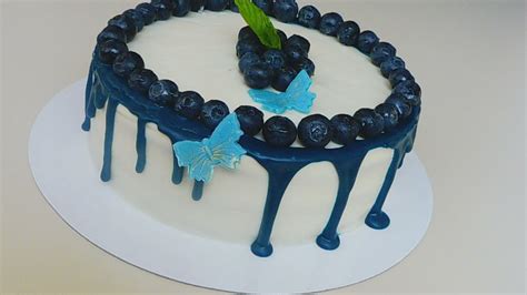 How to make blueberry Cake - YouTube