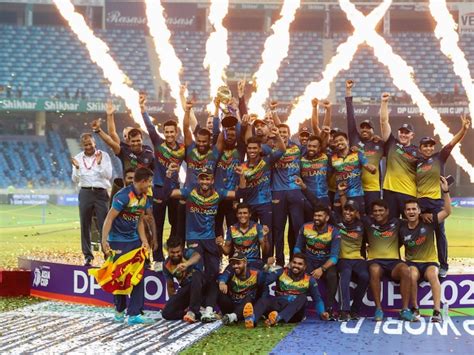 Asia Cup 2022: Victorious Sri Lankan Cricket Team To Celebrate Title ...