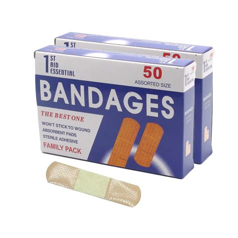 100pcs Wholesale Medical Band aid waterproof breathable band aid household first aid hemostatic ...