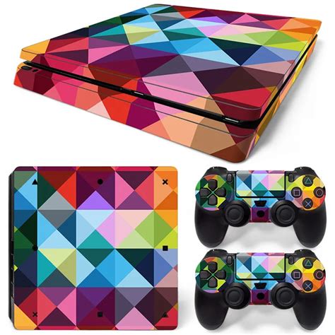 Cover For Ps4 Slim Console Shell Protective Skin-in Stickers from ...