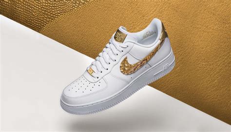 Nike Air Force 1 CR7 Golden Patchwork Sneakers - SoccerBible