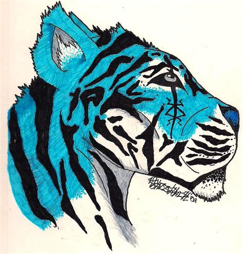 Ice Tiger by Nanaki-of-LODN on DeviantArt