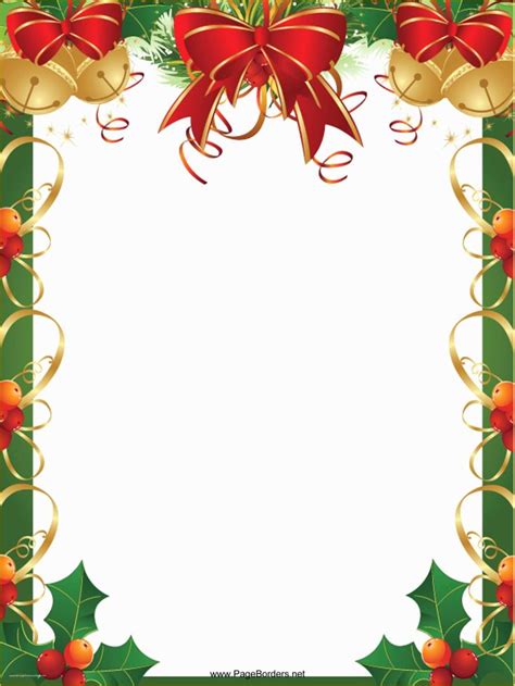 The extraordinary Free Christmas Letter Templates Microsoft Word With ...