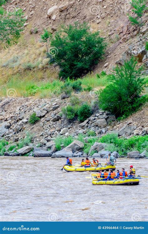 Rafters on the river editorial stock image. Image of life - 43966464