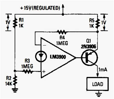 Constant Current Regulator Circuit Diagram - Electronic Repairing