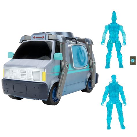 Buy Fortnite Feature Deluxe Reboot Van, Electronic Vehicle with Two 4 ...