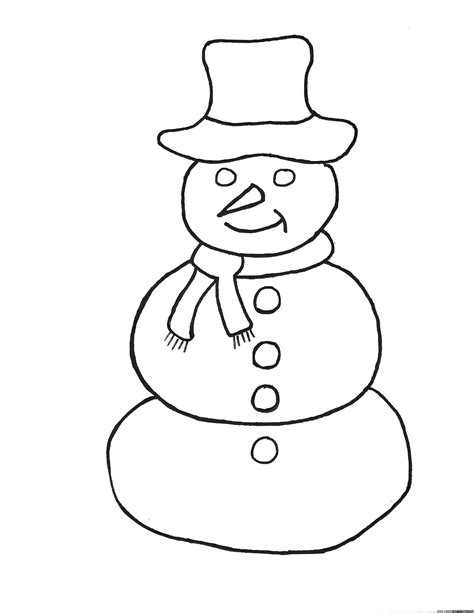 Gambar Making Snowman Coloring Page Crayola Easy Pages di Rebanas - Rebanas