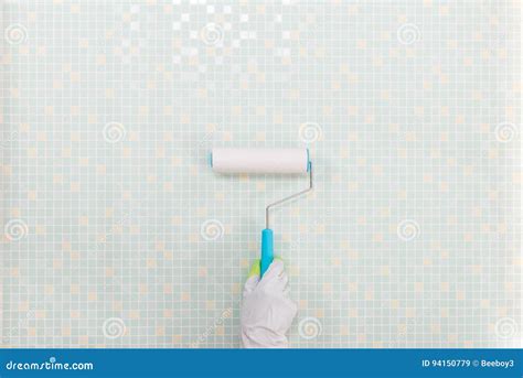 Various Cleaning Tools and Tile Stock Image - Image of simple, sponge ...