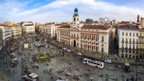 Puerta del Sol de Madrid: ¿Qué había antes donde ahora la placa del ...