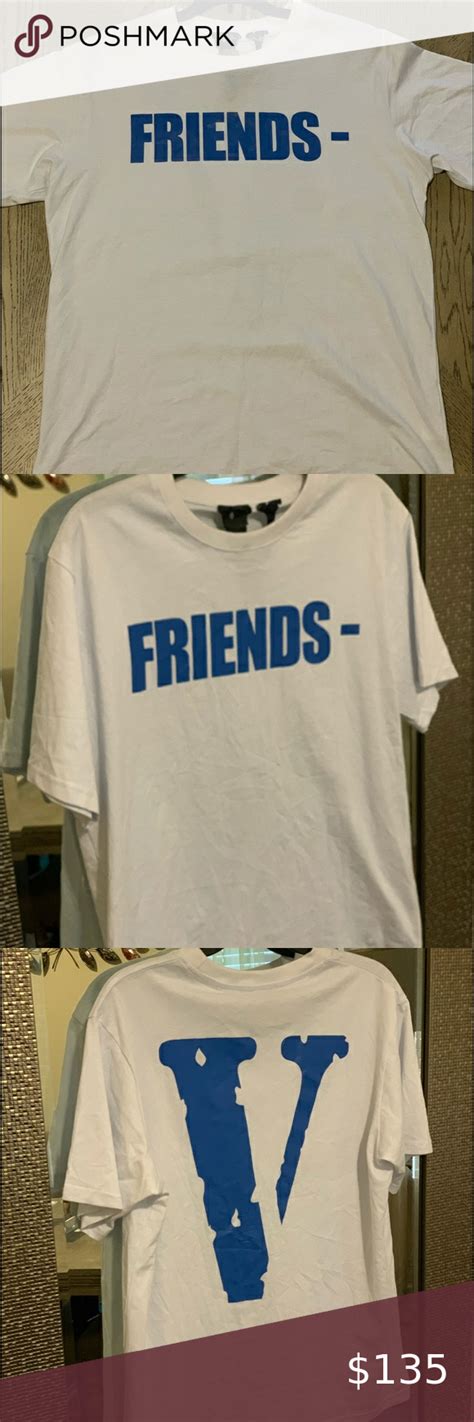 Vlone FRIENDS- T-Shirt | Friends tshirt, Shirts, T shirt