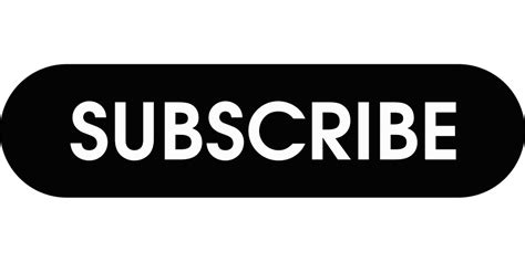 Download Subscribe, Subscribe Black Button, Youtube. Royalty-Free Vector Graphic - Pixabay