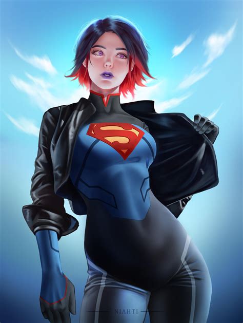 Super Raven art by Nia hti : RAVEN