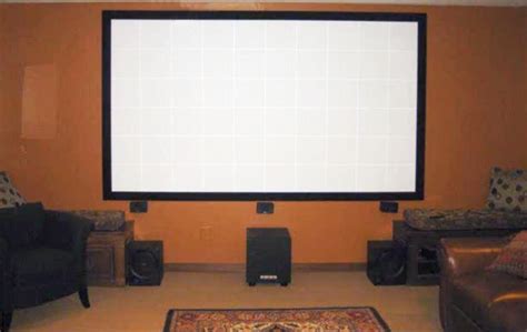 How to Build Your Own Projector Screen at Home for Less Than Fifty Bucks | Projector screen diy ...