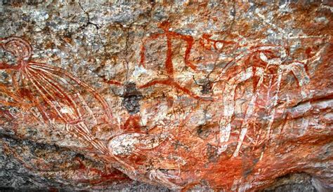 Old Australian Hieroglyphics Editorial Stock Photo - Image of native, ancient: 208433733