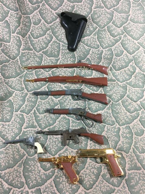 Vintage Cap Guns Rifle Machine Gun - Lot of 8 | #3936088804