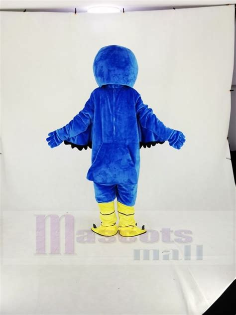 Blue Falcon Mascot Costume Animal