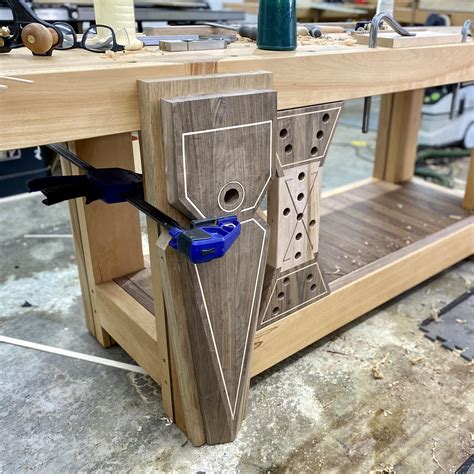 Diy Workbench Leg Vise : My Workbench Journey She Works Wood Leather / In this video, i show the ...