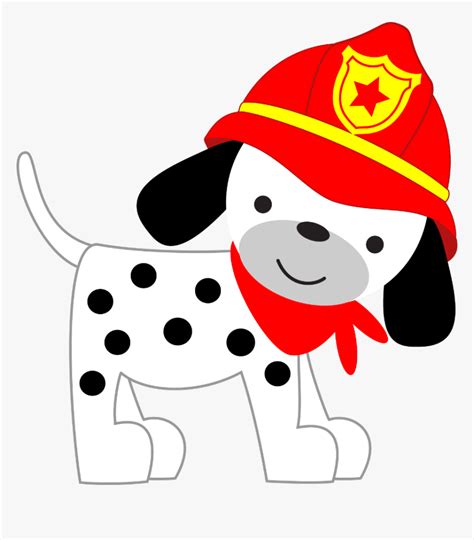 Bombeiros E Pol Cia - Dalmatian Fire Dog Cartoon, HD Png Download ...