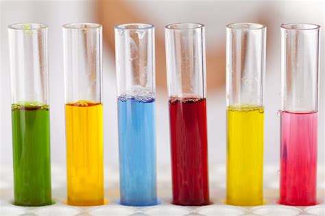 Colorful Test Tubes Free Stock Photo - Public Domain Pictures