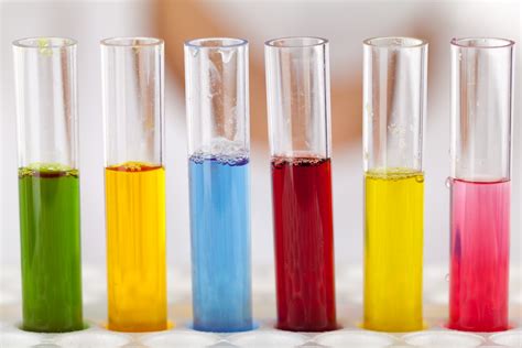 Colorful Test Tubes Free Stock Photo - Public Domain Pictures