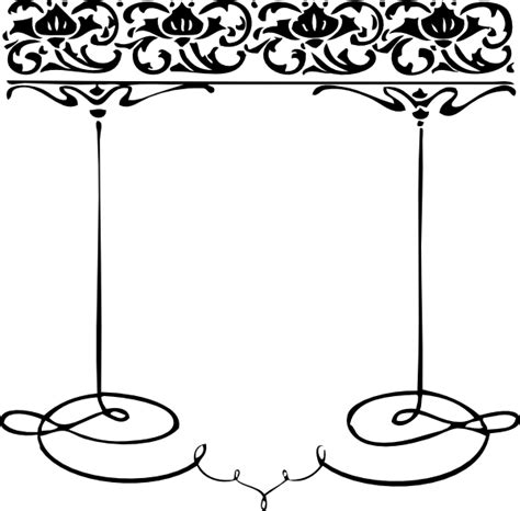 Paisley Border Clip Art at Clker.com - vector clip art online, royalty free & public domain