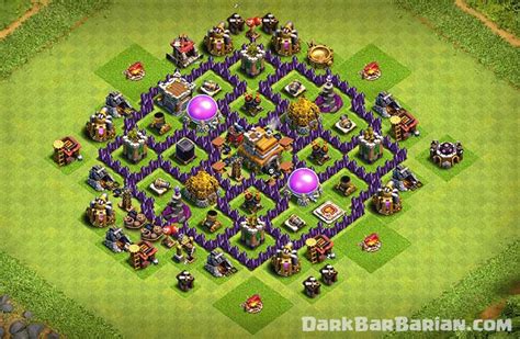 Town Hall 7 Defense Layout 2022