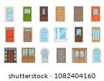 Free Image of Modern double wooden front door | Freebie.Photography