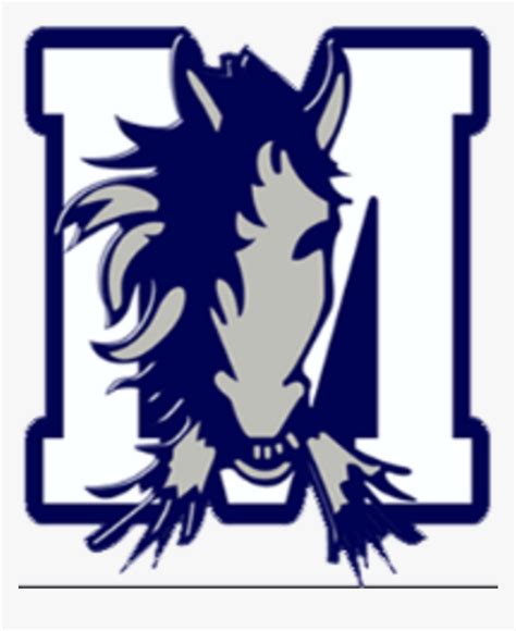 Mustang Logo 2b - Medford High School Logo, HD Png Download - kindpng