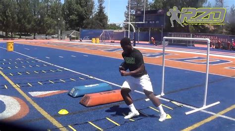 RUN 2 DAYLIGHT TJ PLEDGER RUNNING BACK DRILLS - YouTube