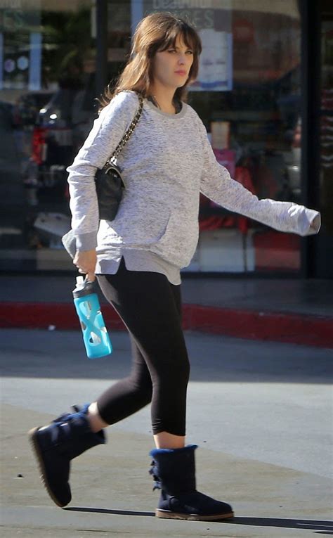 Celebrity Butterfly: Pregnant Zooey Deschanel Attempts to Conceal Her ...