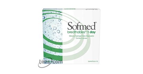 Sofmed Breathables 1-Day Contacts (America's Best) Online - 90 Pack ...