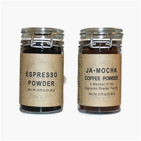 JAVA & Co. Small Batch Recipes: Espresso Powder - Recipe