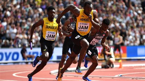 World Athletics Championships 2017: Bolt leads Jamaica into final, US ...