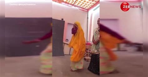 village grandmother enchanting break dance video on english song user shocked gori nagori | Dadi ...