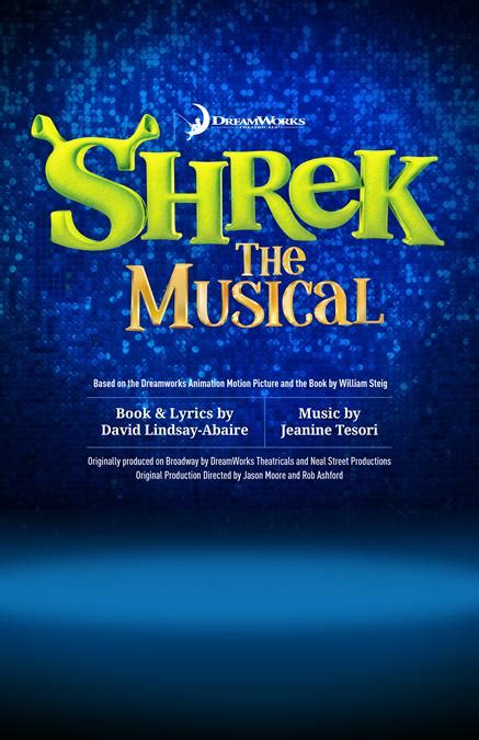 Shrek the Musical Poster | Theatre Artwork & Promotional Material by ...