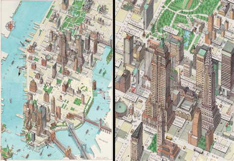 Best Manhattan Map Illustrated Maps Illustration images on ...