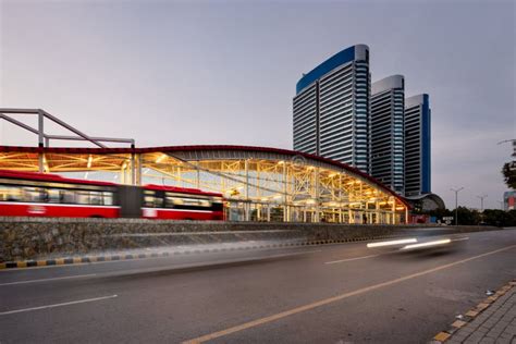 Metro Bus and Station Islamabad Stock Image - Image of rawalpindi, metro: 115615325