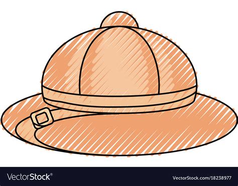 Safari hat Royalty Free Vector Image - VectorStock