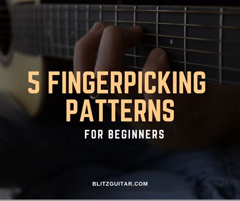 Guitar lesson – 5 fingerpicking patterns for beginners – FINGERSTYLE GUITAR LESSONS